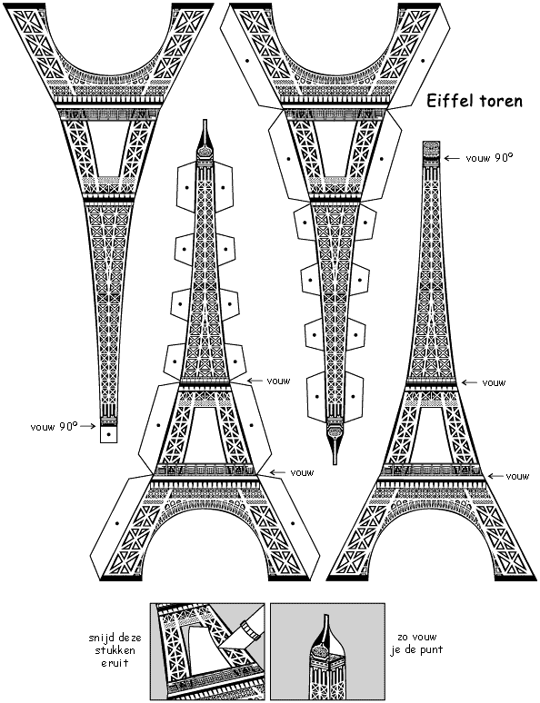 eiffel-toren-bouwplaat