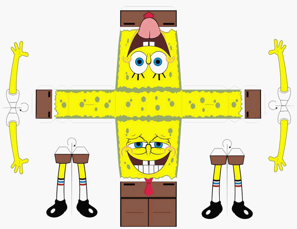 spongebob-bouwplaat