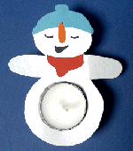 kerstlichtje sneeuwman