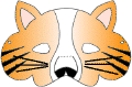Tijger masker maken
