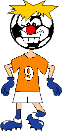 oranje voetbal mascotte knutselen